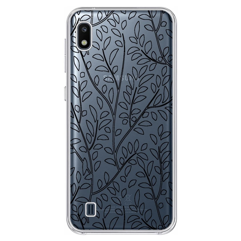 کاور مگافون طرح برگ مدل C45-B مناسب برای گوشی موبایل سامسونگ Galaxy A10
