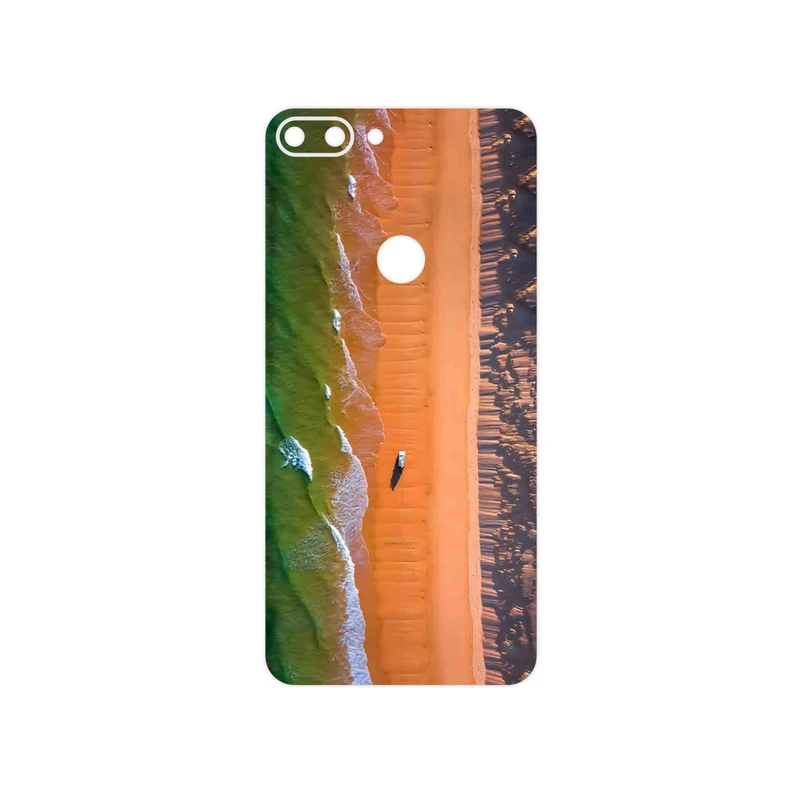 برچسب پوششی ماهوت مدل Beach and Green Sea مناسب برای گوشی موبایل جی پلاس T10