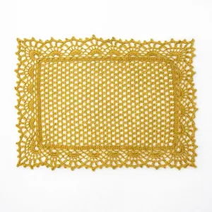 رومیزی بافتنی کد 005