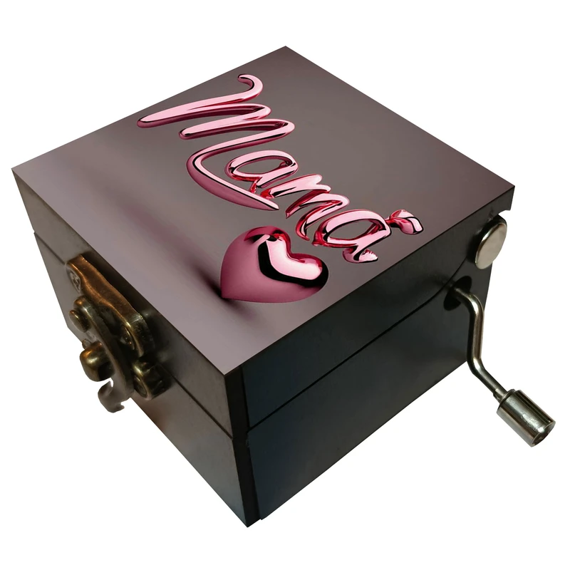 جعبه موزیکال مدل هندلی طرح مادر کد 3055