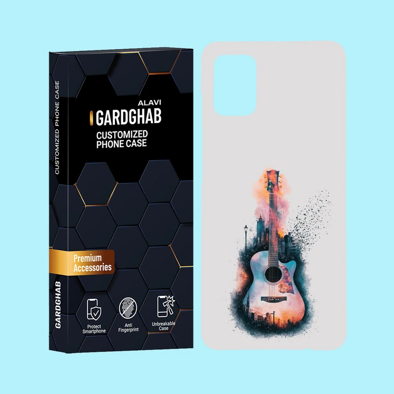 کاور گارد قاب علوی مدل ساز و موزیک مناسب برای گوشی موبایل سامسونگ Galaxy A31