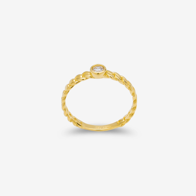 انگشتر طلا 18 عیار زنانه روبی آرت گالری مدل 329810 سایز 53