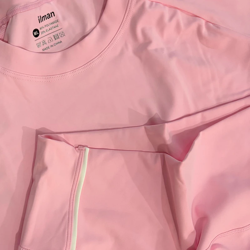 عکس شماره 6 : ست تی-شرت و شلوارک ورزشی زنانه مدل stripe kit