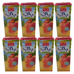 آبمیوه هلو پانی شیرین عسل - 200 میلی لیتر بسته 8 عددی