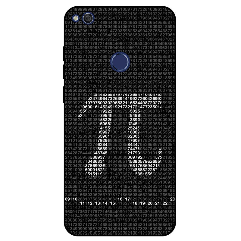 کاور مگافون طرح عدد پی مدل 7240 مناسب برای گوشی موبایل آنر 8 Lite