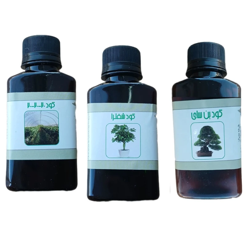 کود مایع کامل سه بیست و بن سای و شفلرا مدل life drop حجم 110 میلی لیتر بسته 3 عددی