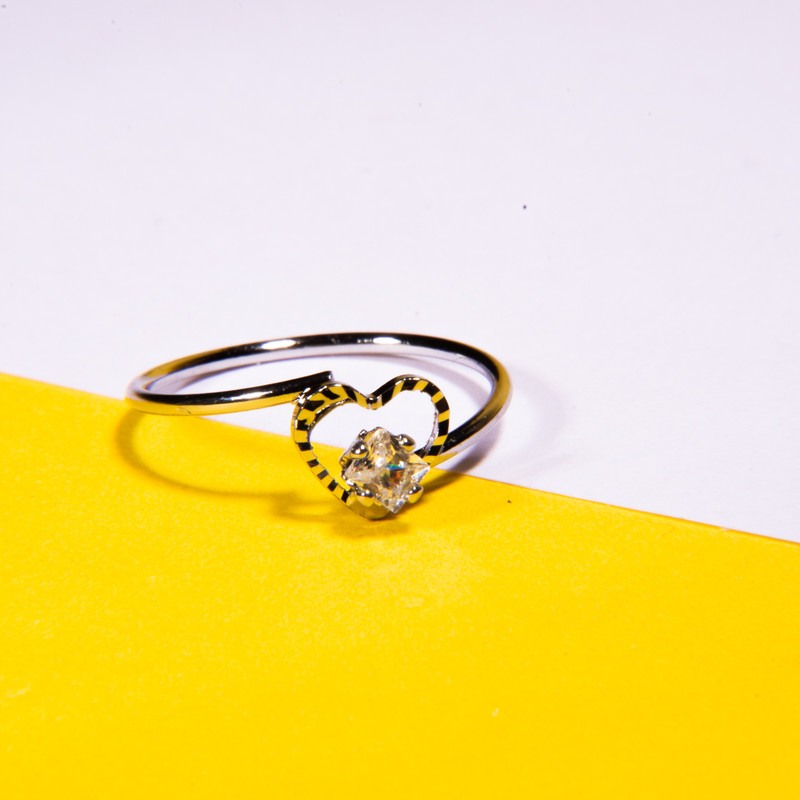 بند انگشتی زنانه طرح قلب کد RKH_661