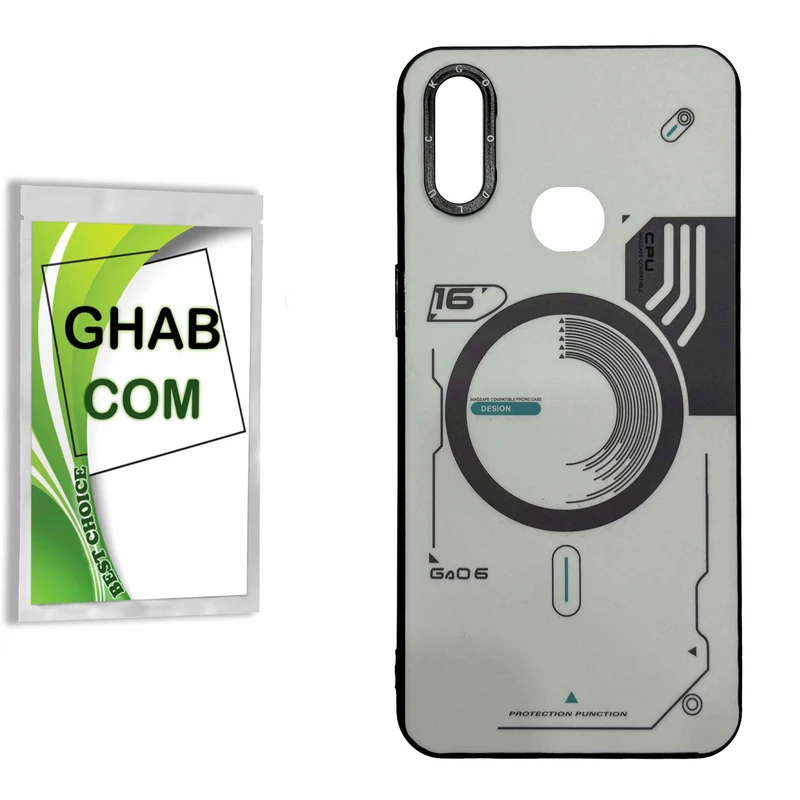 کاور قاب کام طرح تکنولوژی مدل SPIGNF مناسب برای گوشی موبایل سامسونگ Galaxy A10S