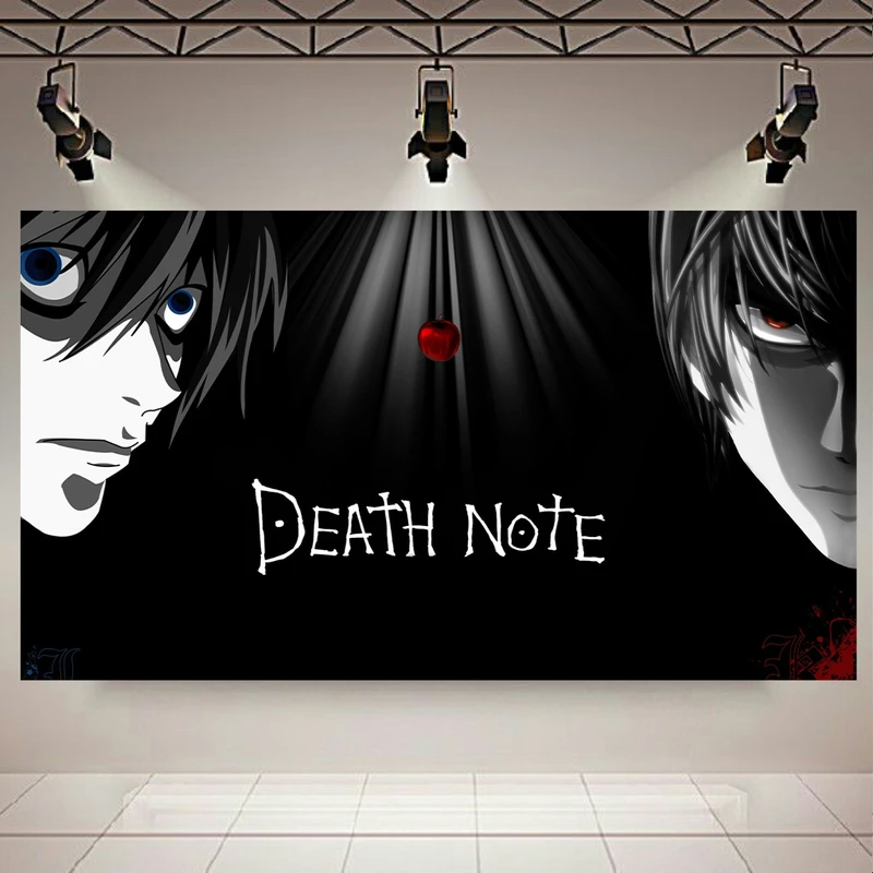 تابلو بوم طرح انیمه مدل Death Note کد AR4140