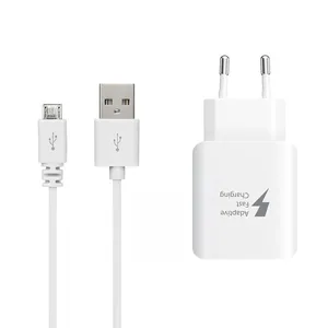 شارژر دیواری جی.تی.آر مدل UB به همراه کابل تبدیل microUSB