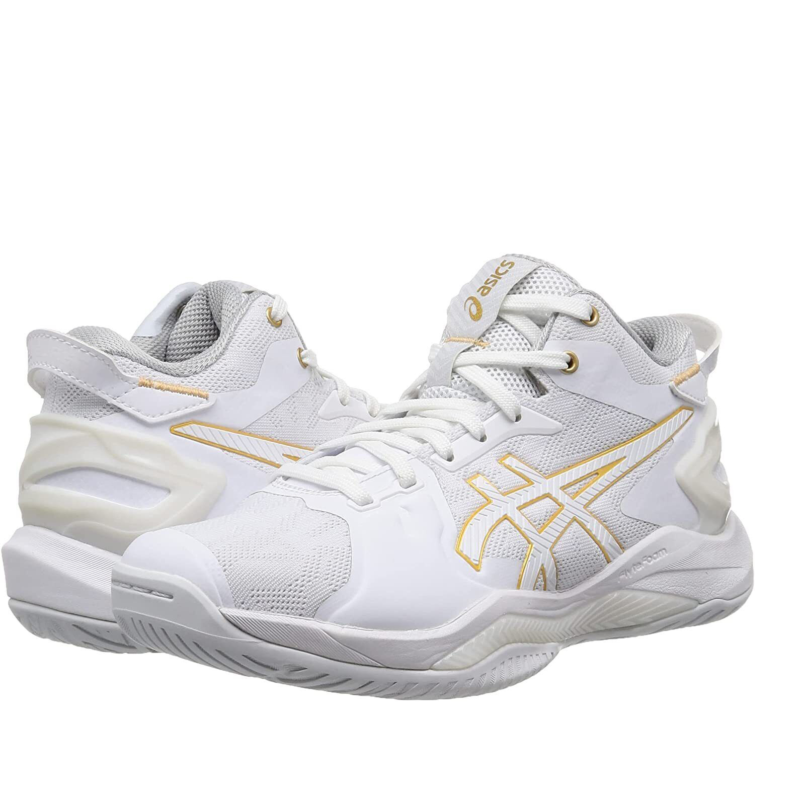کفش والیبال مردانه مدل GEL.BURST.26.W.H.I.T.E-G.O.L.D