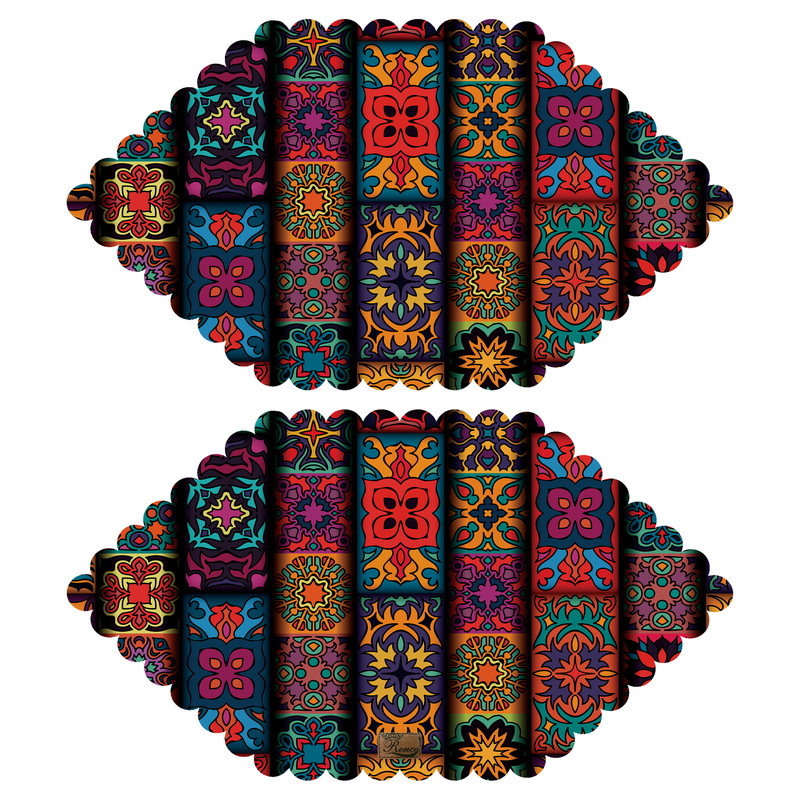 ست رومیزی 2 تکه رنس مدل TT5-42525