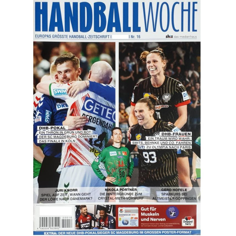 مجله Handball Woche آوریل 2024