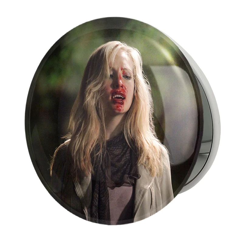 آینه جیبی خندالو طرح کارولاین فوربز خاطرات یک خون آشام The Vampire Diaries مدل تاشو کد 20295 