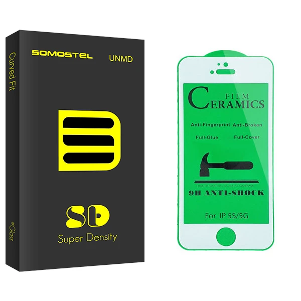 محافظ صفحه نمایش سرامیکی سوماستل مدل SD Glass مناسب برای گوشی موبایل اپل iPhone 5s