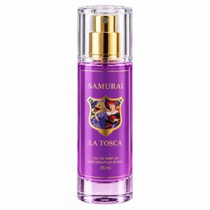 عطر جیبی زنانه گلکسی مدل کاساموراتی لاتوسکا با رایحه گرم حجم 35 میلی لیتر