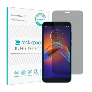 Privacy screen protector Rockspace model HyPRV suitable for Motorola Moto E6 Play mobile phone