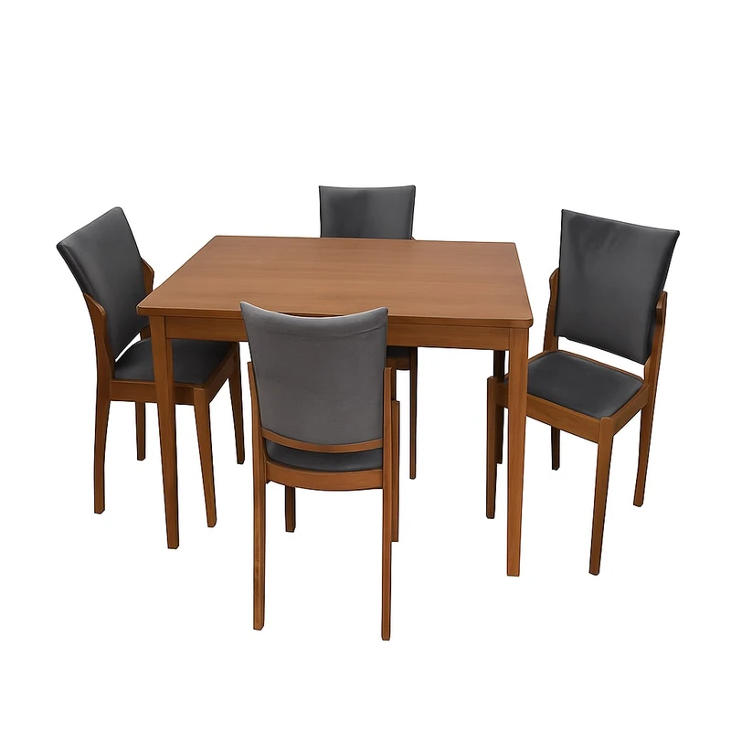 میز و صندلی ناهارخوری چهار نفره گالری آدرینو مدرن مدل PICHAKi 