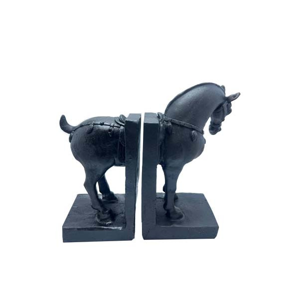 نگهدارنده کتاب مدل اسب مجموعه 2 عددی