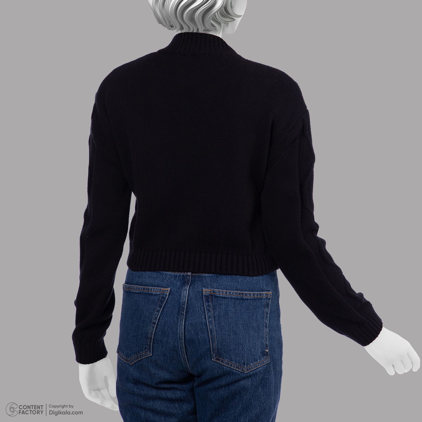 کراپ پلیور زنانه آر اِن اِس مدل 2700 -  - 8