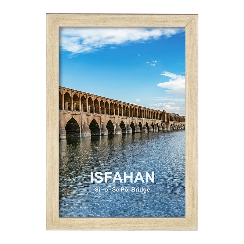 تابلو خندالو مدل سی و سه پل اصفهان کد 37264