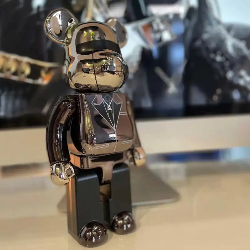 فیگور مدل Bearbrick daft punk silver