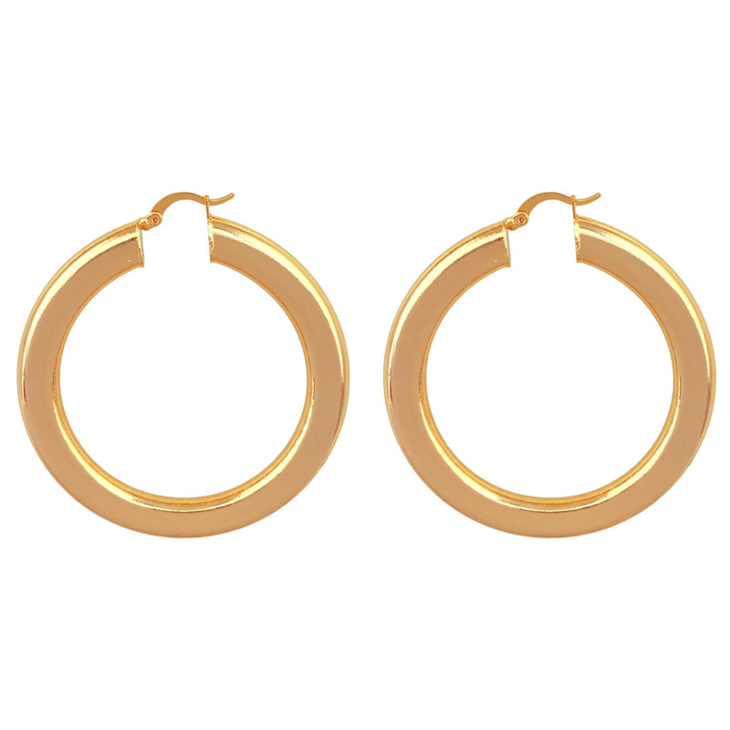 گوشواره زنانه وای اس ایکس مدل حلقه کد E4392