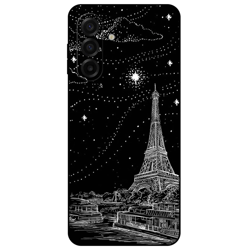 کاور مگافون طرح ایفل مدل 8107 مناسب برای گوشی موبایل سامسونگ Galaxy A17 4G