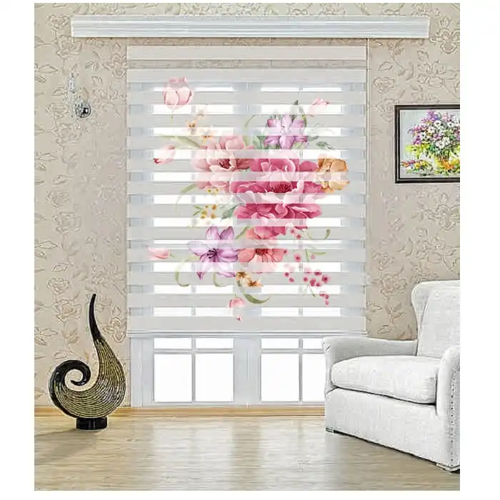 پرده زبرا زیو کد ZHO001 سایز 200 × 150 سانتی‌ متر