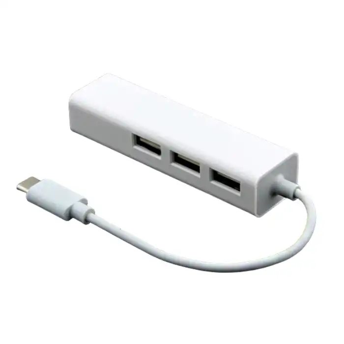 هاب چهار پورت usb-c مدل 10/100