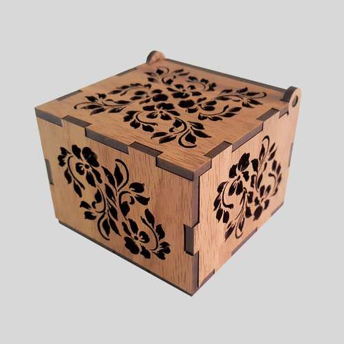 جعبه انگشتر مدل صدف