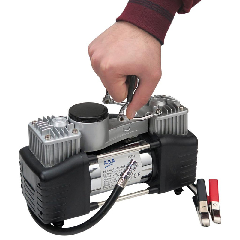 کمپرسور فندکی هوا اتومبیل مدل A.S.A کمپرسور فندکی هوا اتومبیل مدل A.S.A