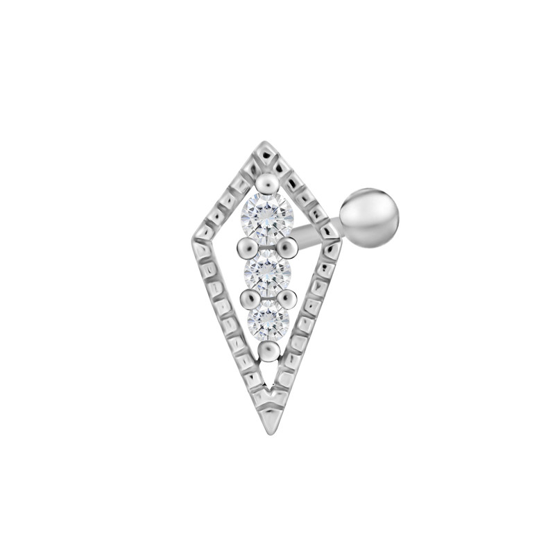 پیرسینگ گوش زنانه اقلیمه مدل HS182 پیرسینگ گوش زنانه اقلیمه مدل HS182