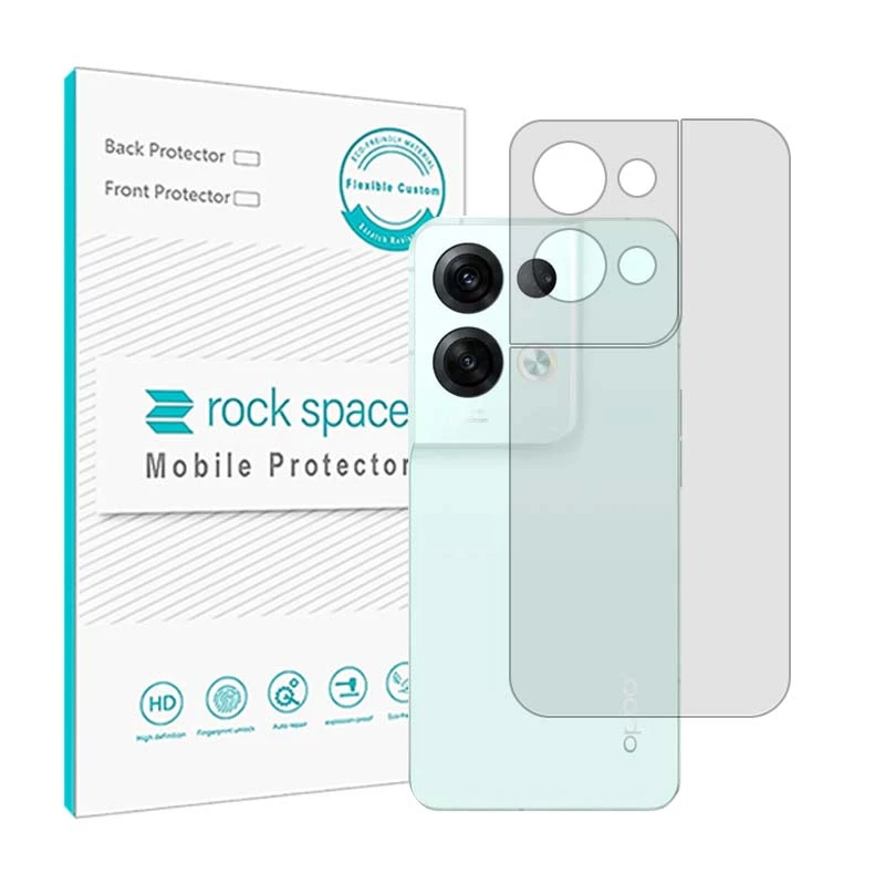 محافظ پشت گوشی شفاف راک اسپیس مدل HyGEL مناسب برای گوشی موبایل اوپو Reno8 pro