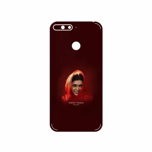 MAHOOT Portrait of an Indian Woman Cover Sticker for Huawei Y6 2018