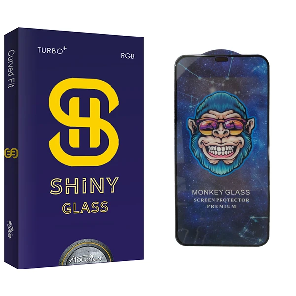 محافظ صفحه نمایش آتوچبو مدل Shiny GlassMonkey مناسب برای گوشی موبایل اپل iPhone 11 Pro Max