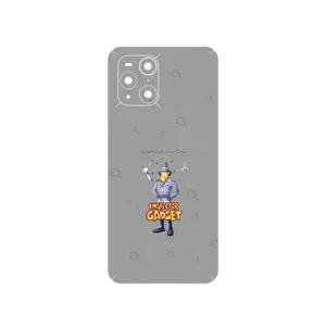 MAHOOT Inspector Gadget Cover Sticker for Oppo Find X3 Pro