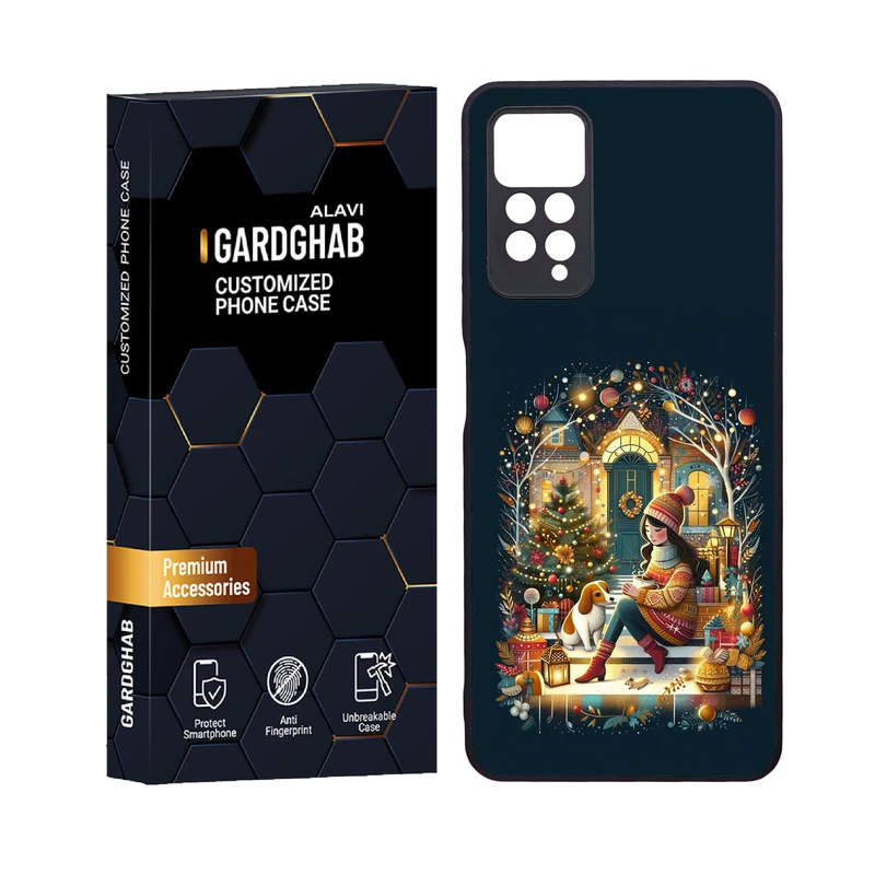 کاور گارد قاب علوی مدل دورژله ای هنری مناسب برای گوشی موبایل شیائومی Redmi Note 12 Pro 4G