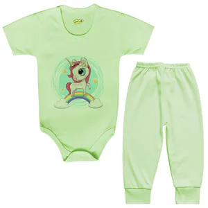 ست بادی و شلوار نوزادی کارانس مدل BSTG-3176