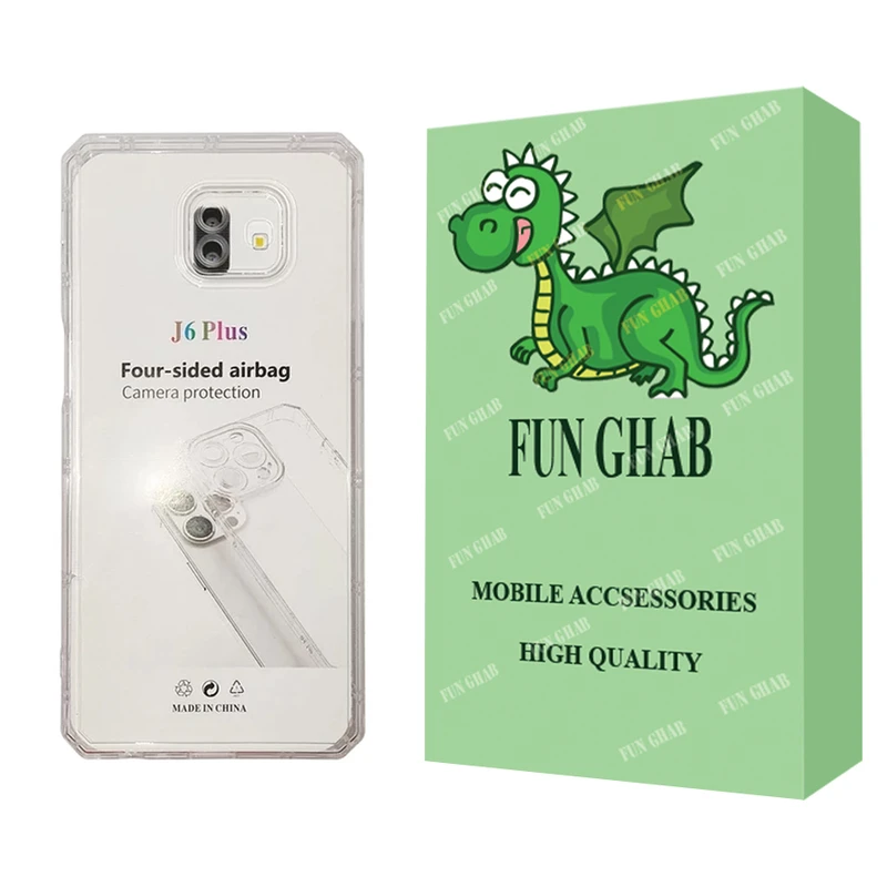  کاور فان قاب مدل ژله ای مناسب برای گوشی موبایل سامسونگ Galaxy J6 plus