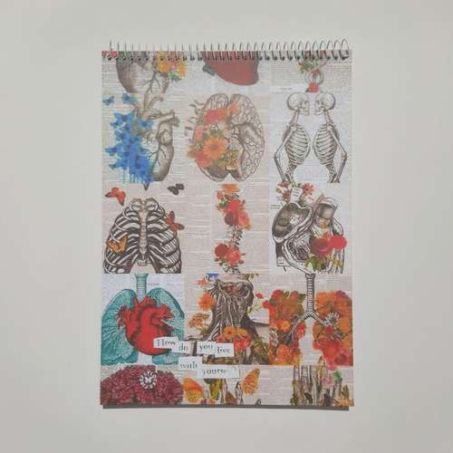 دفتر شطرنجی 100 برگ طرح پزشكی