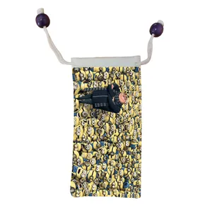 کاور عینک اطلس آبی طرح کارتون مینیون ها مدل KE1400