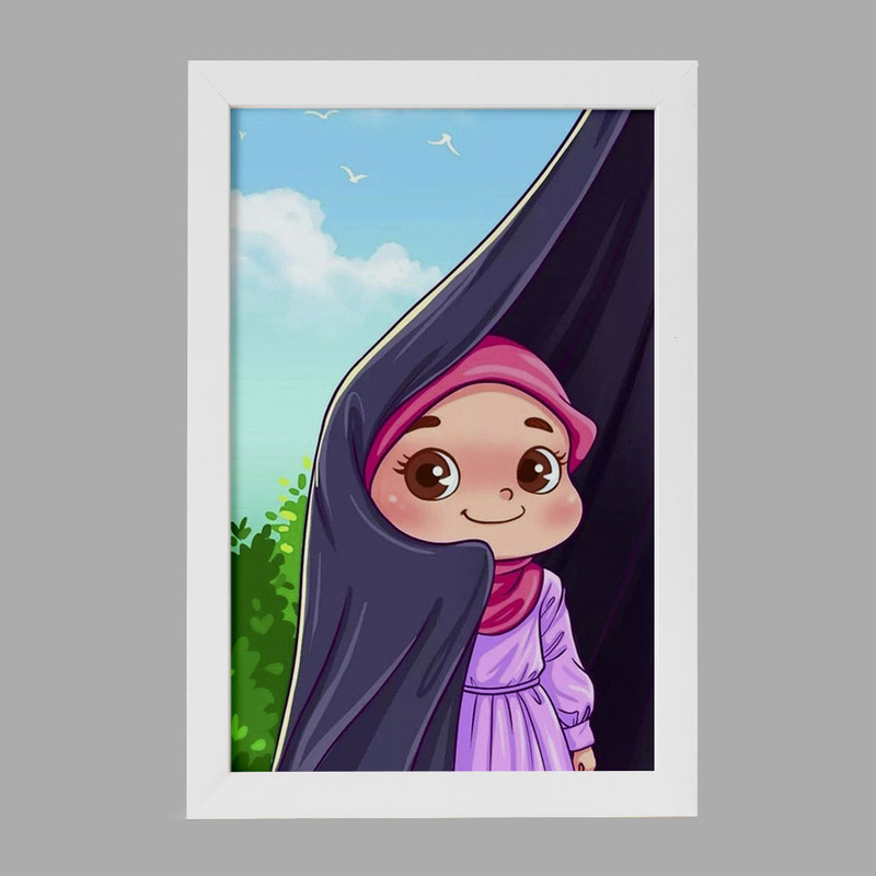 تابلو خندالو مدل دخترانه باحجاب کد 26015