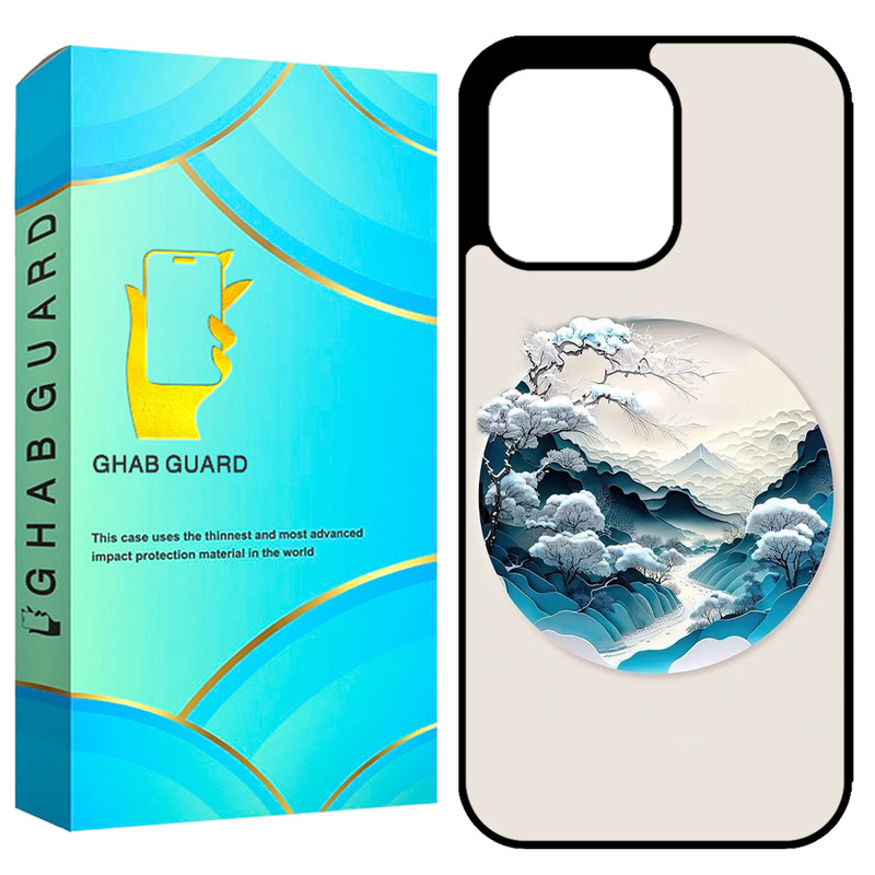 کاور قاب گارد طرح طبیعت مدل GCHP14PM مناسب برای گوشی موبایل اپل iPhone 14 Pro Max