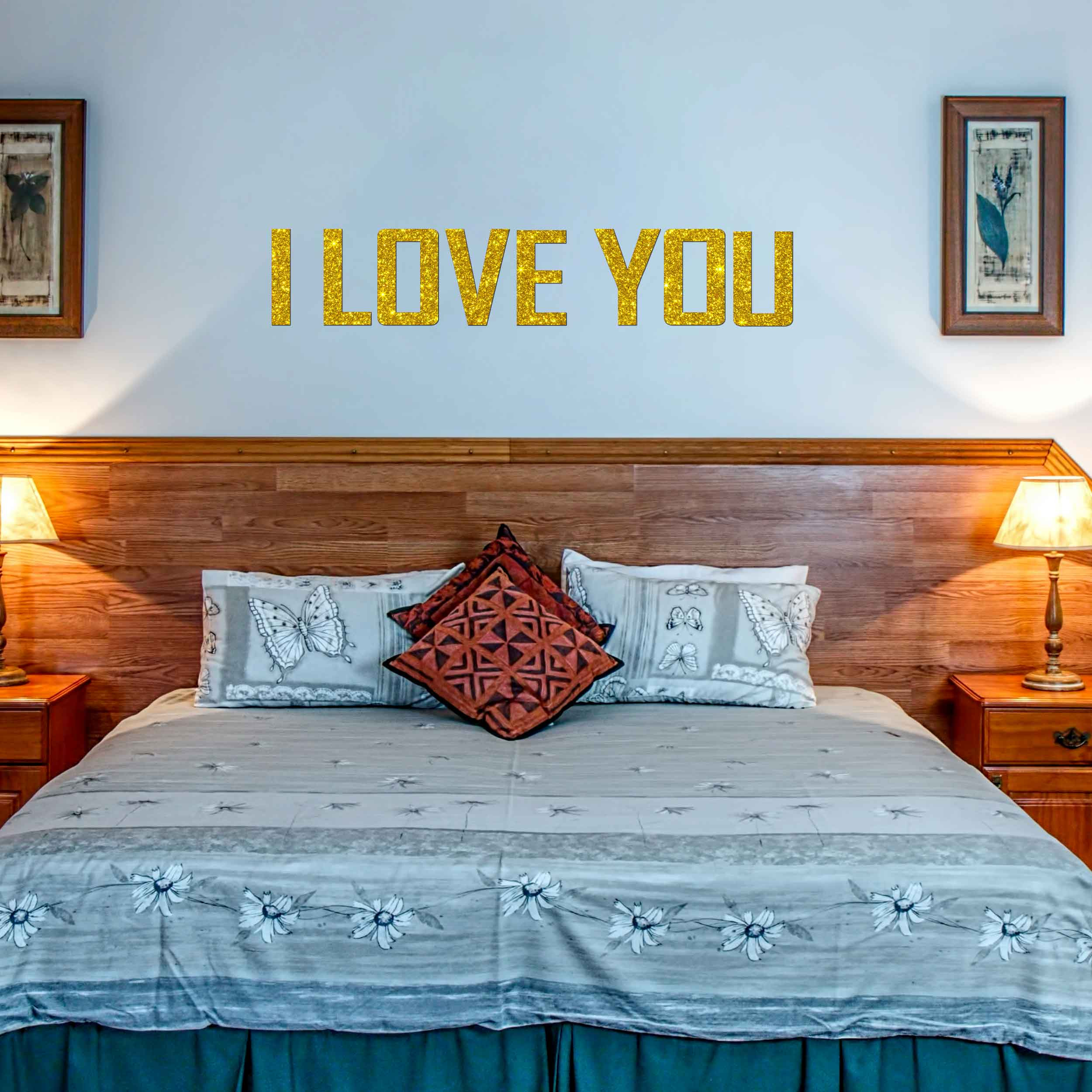 تابلو راهنما آژنگ طرح حروف دکوراتیو I لاتین کد -693