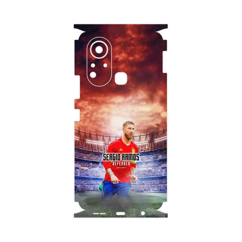 برچسب پوششی ماهوت مدل Sergio Ramos-FullSkin مناسب برای گوشی موبایل اینفینیکس Hot 11s