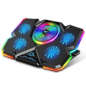پایه خنک کننده لپ تاپ گیمینگ کول کلد مدل RGB 5FAN