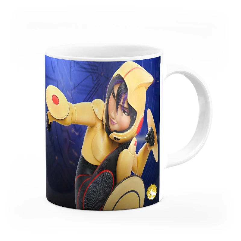 ماگ هومرو طرح انیمیشن شش قهرمان بزرگ مدل MG3376