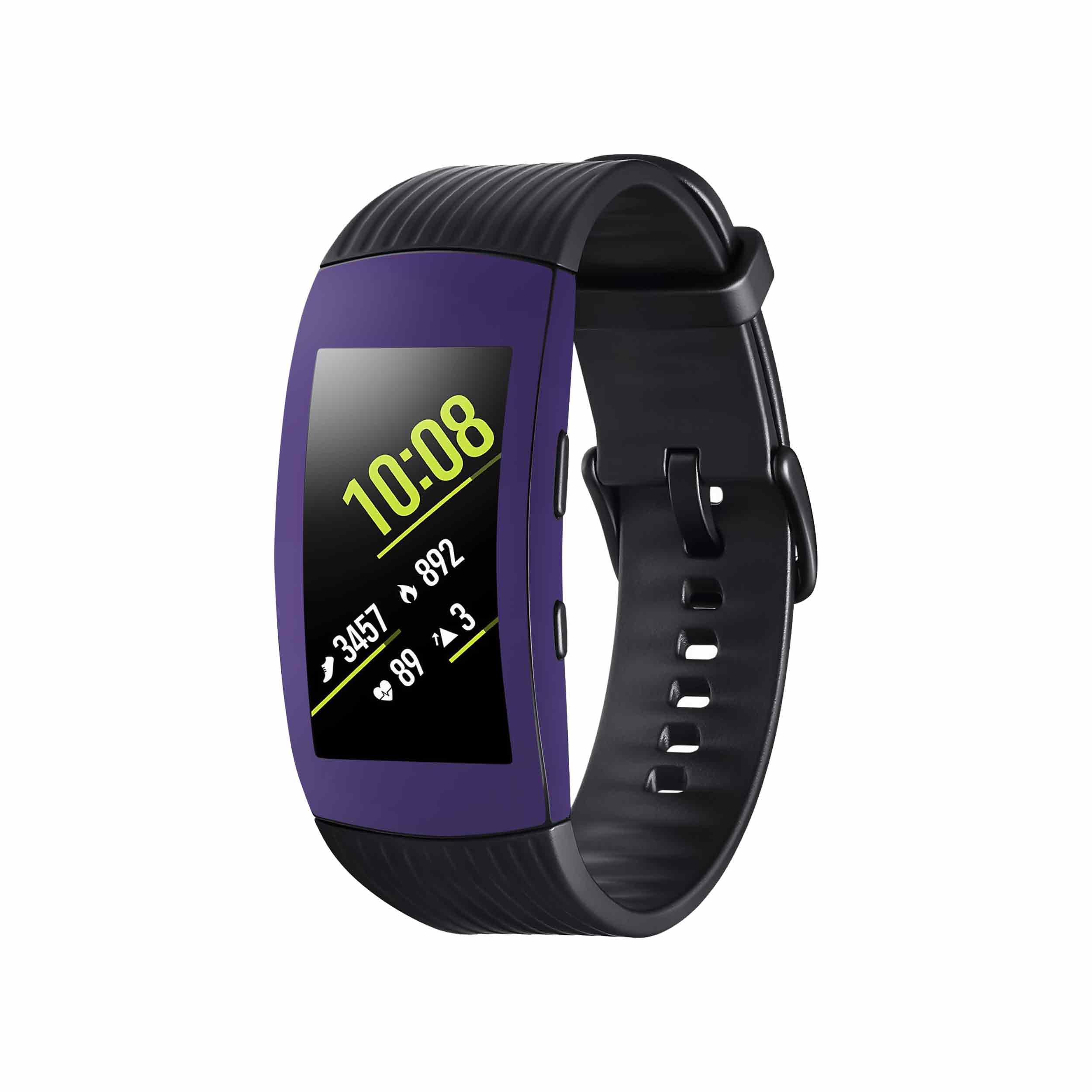 برچسب ماهوت طرح Matte-BlueBerry مناسب برای ساعت هوشمند سامسونگ Galaxy Gear Fit 2 Pro
