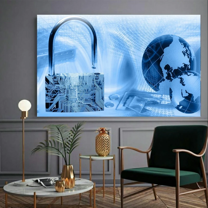 تابلو شاسی طرح امنیتی کد BL524